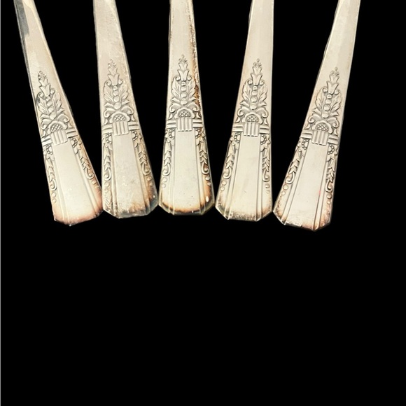 *NFS*Vintage Oneida Debonair Silver Plate Teaspoons - Lot of 10 - Picture 9 of 11